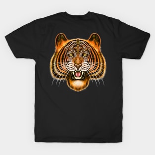 Tiger Siberian Tiger Bengal tiger big cat T-Shirt